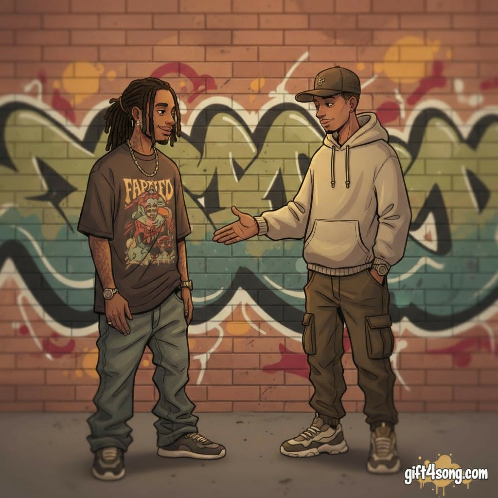 Rapowa piosenka na przeprosiny dla przyjaciela