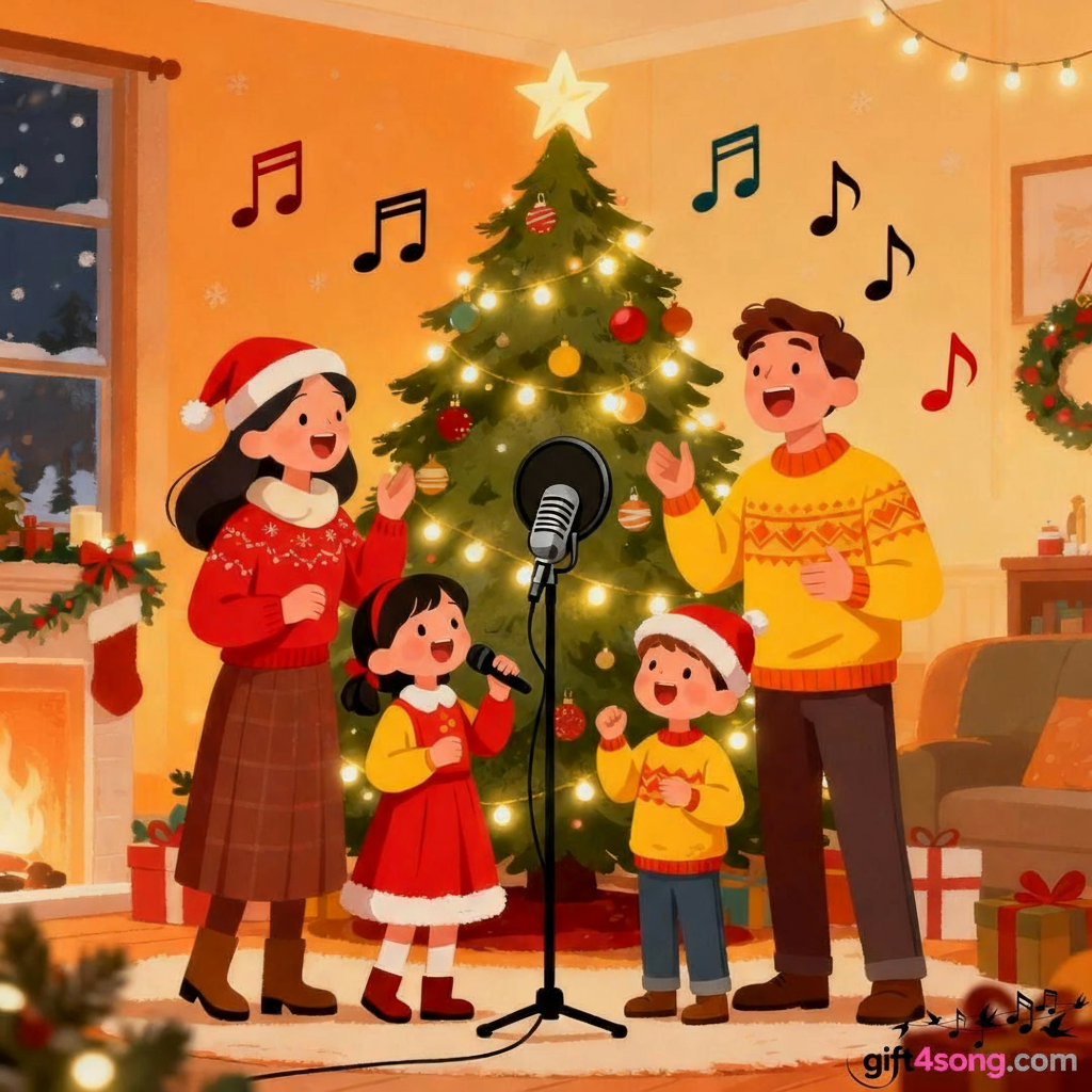 Personalizowana piosenka na Boże Narodzenie